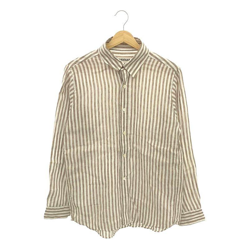 ANSNAM 【美品】 / アンスナム | MANNAS マナス リネン レギュラー  