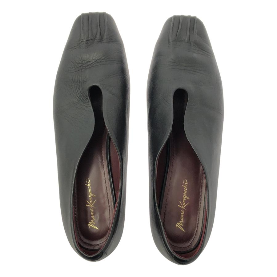 Mame Kurogouchi / マメクロゴウチ Curved Line Low Heel Slipon