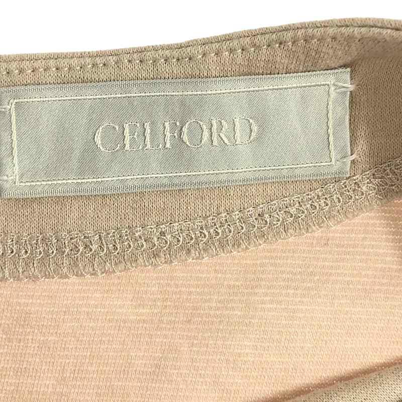 CELFORD（セルフォード） | フリル ノースリーブ ペプラム トップス 