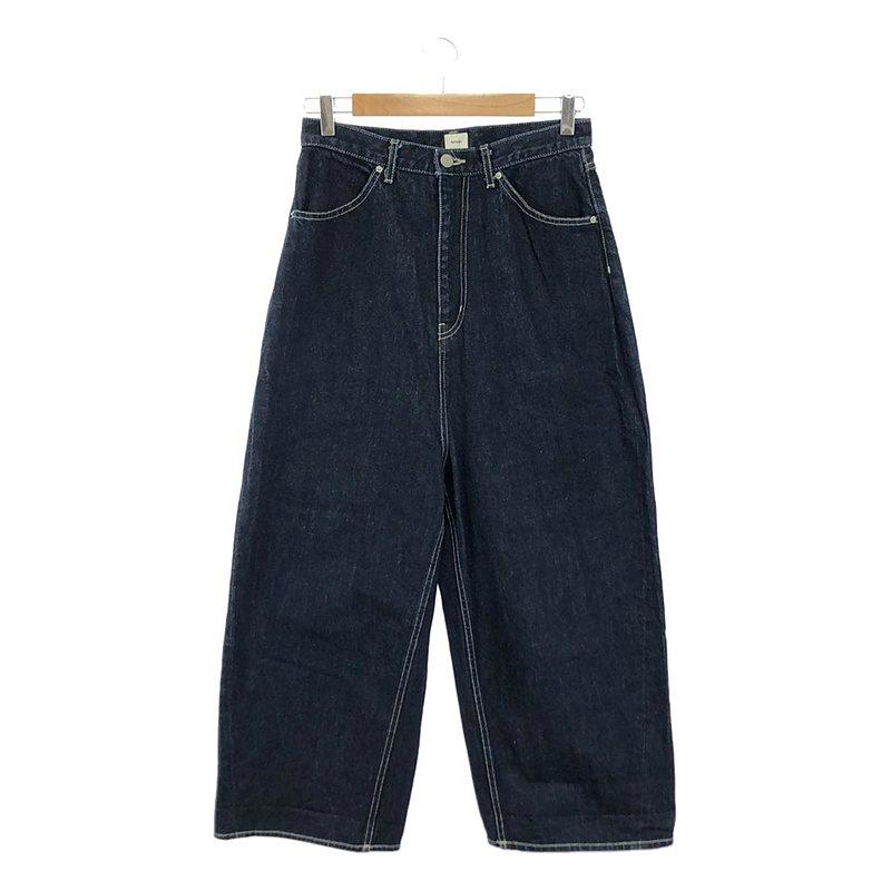美品】 tumugu / ツムグ | 12OZヴィンテージ 濃紺 デニム ワイドパンツ 