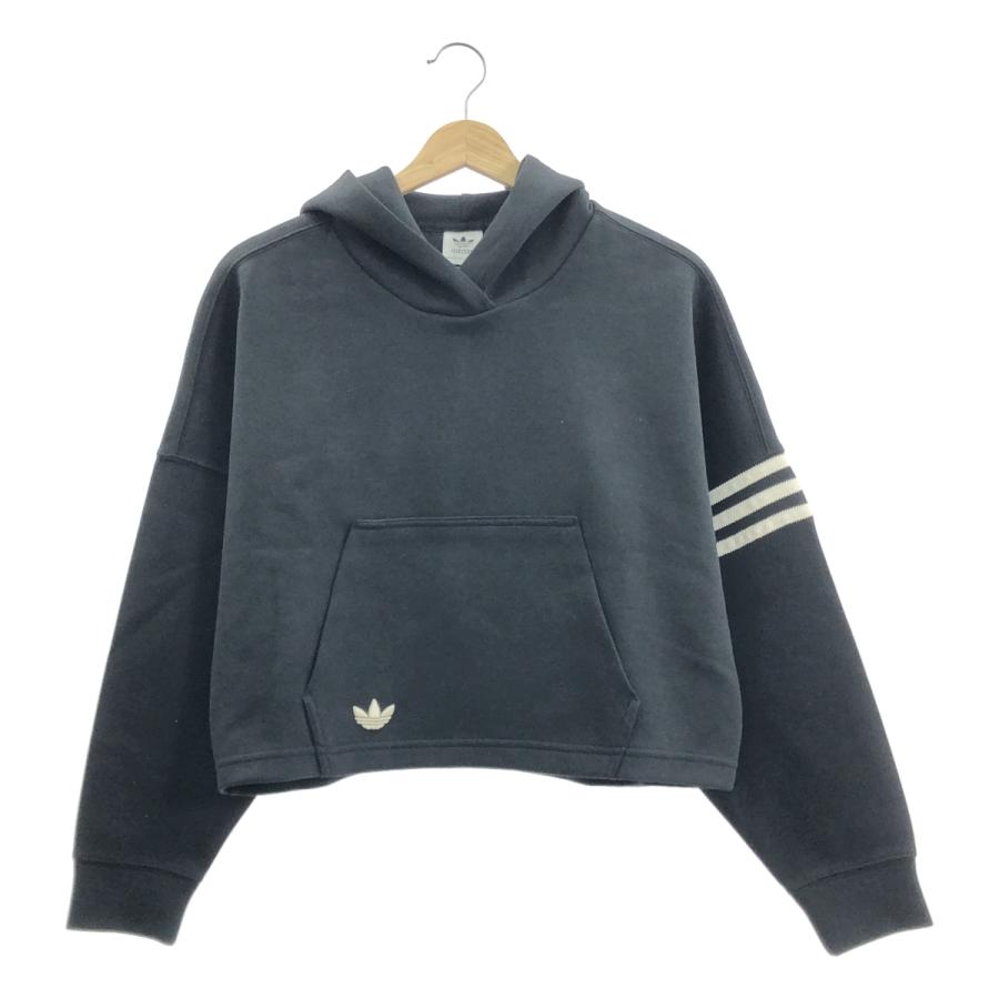 【美品】 adidas Neuclassics グロップドスウェット パーカー adidas / アディダス NEUCLASSICS クロップド スウェット