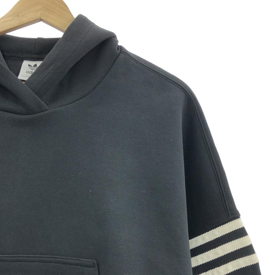 【美品】 adidas Neuclassics グロップドスウェット パーカー adidas / アディダス NEUCLASSICS クロップド スウェット