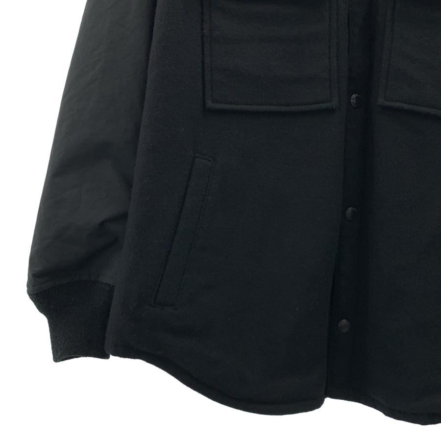 【コムデギャルソンオム】ウールナイロン切替ニットジャケット COMME des GARCONS HOMME / コムデギャルソンオム ウール ナイロン切替