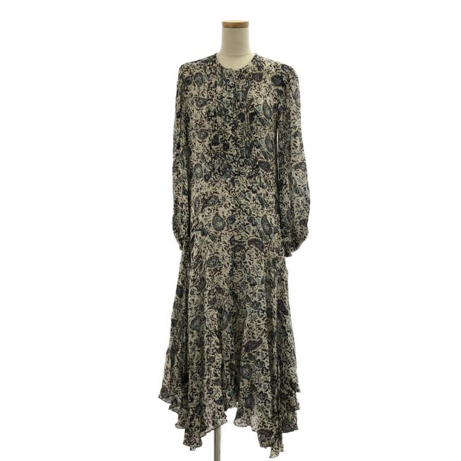 イザベルマラン エトワール シアー 花柄 ワンピース レーヨン フレア ロング丈 ISABEL MARANT ETOILE（イザベルマランエトワール） レーヨン