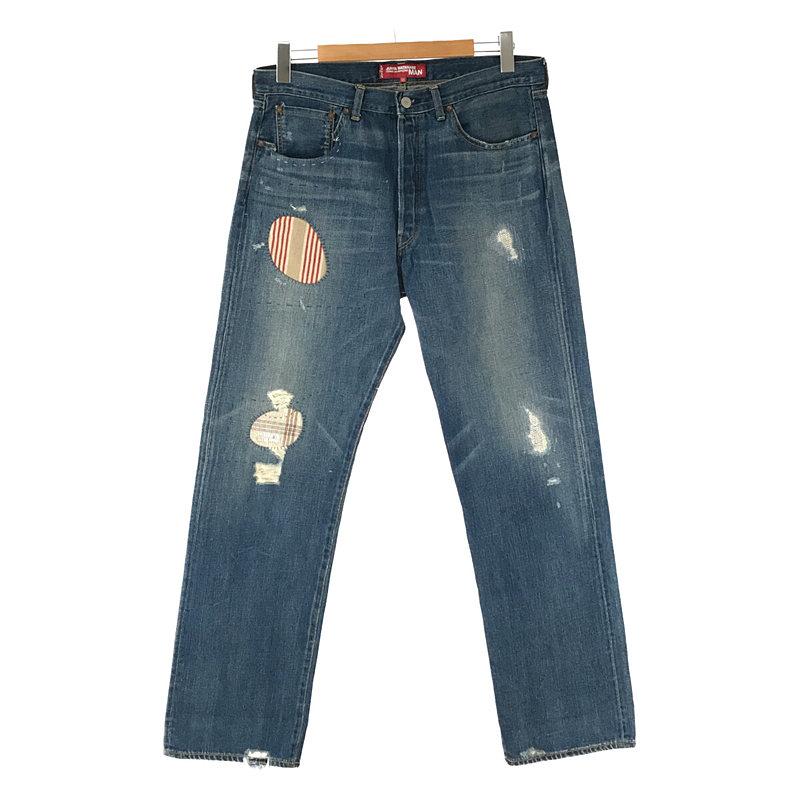 楽ギフ_のし宛書】 ジュンヤワタナベマン×リーバイス ロールアップ