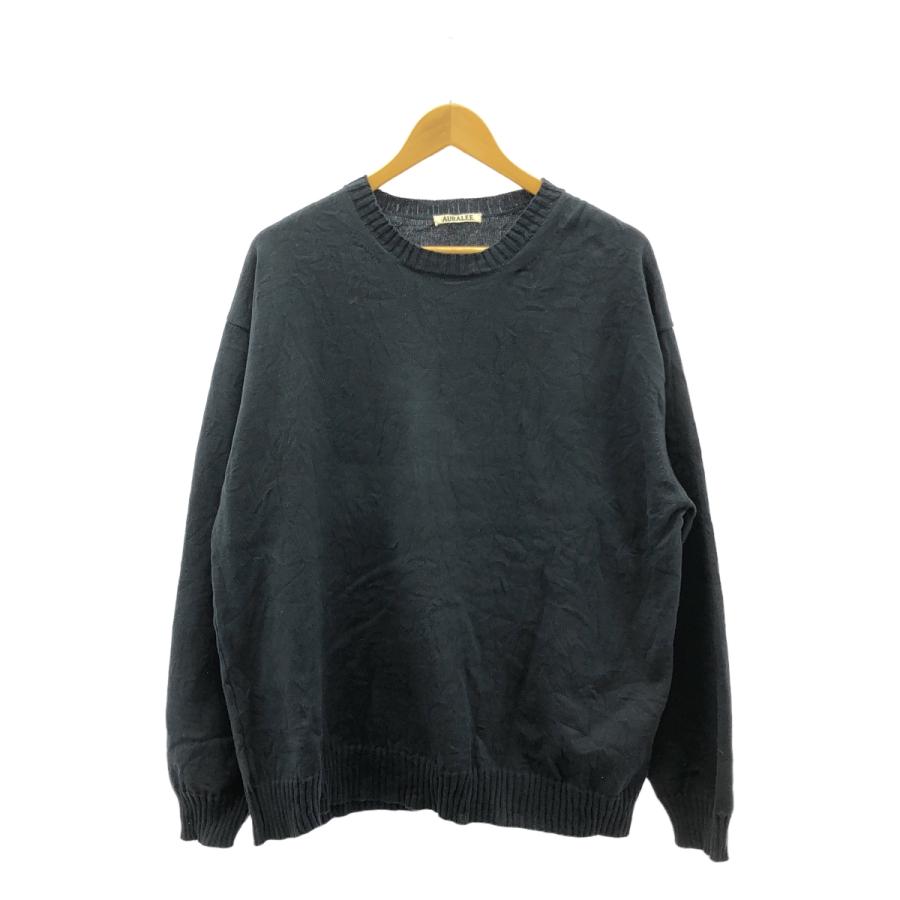 トップス AURALEE WRINKLED DRY COTTON KNIT 24SS 4 AURALEE（オーラリー） | 2024SS | WRINKLED DRY COTTON KNIT P/O シワ