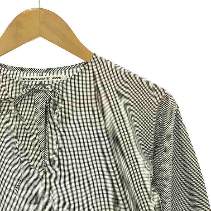 tenne handcrafted modernプルオーバーブラウス