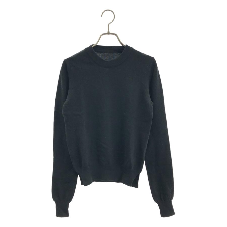 新品 L マルジェラ 24aw エルボーパッチニット セーター 黒 7152 Maison Margiela - エルボーパッチセーター | River