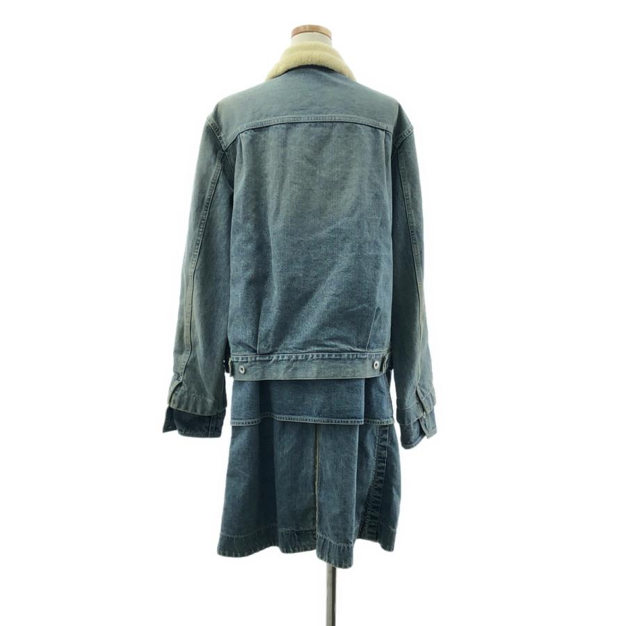 sacai（サカイ） | 2020AW | Denim Layerd Boa Jacket / デニム