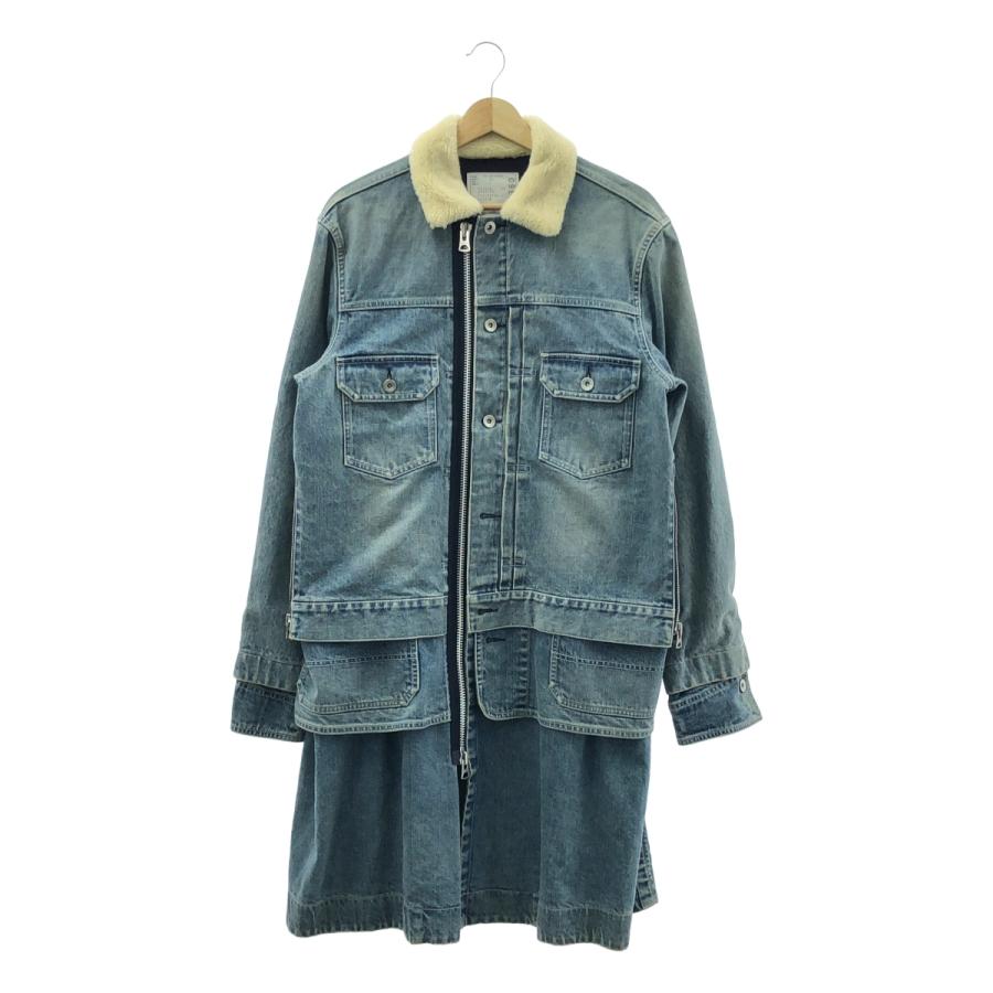 sacai（サカイ） | 2020AW | Denim Layerd Boa Jacket / デニム