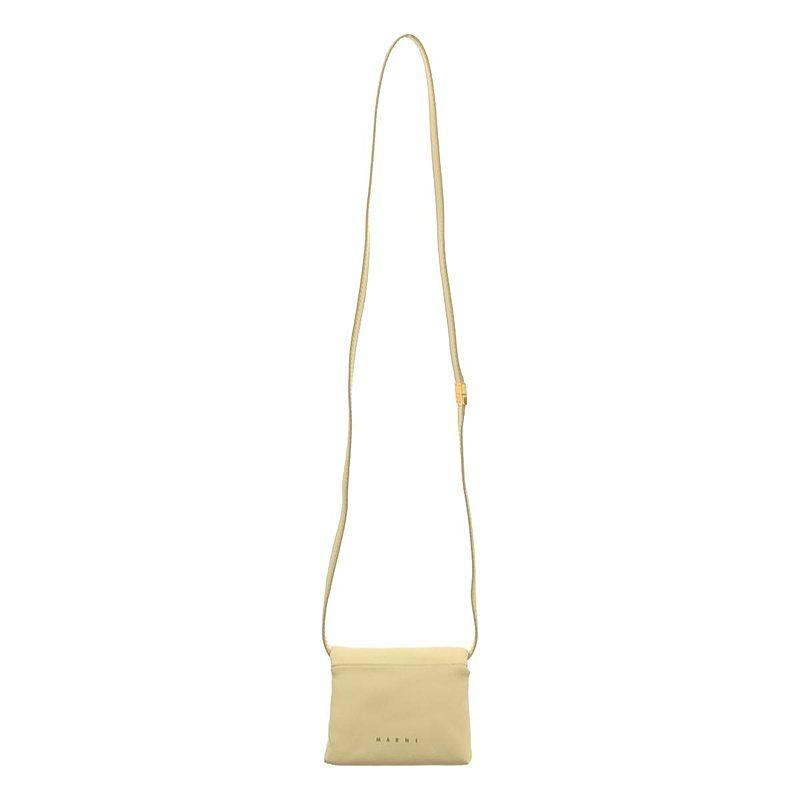 【美品】  MARNI / マルニ | 2023AW | MINI PRISMA POUCH BAG ミニ プリズマ ポーチ ショルダーバッグ | ホワイト | レディース MARNI（マルニ） 【美品】 | 2023AW | MINI PRISMA POUCH BAG ミニ