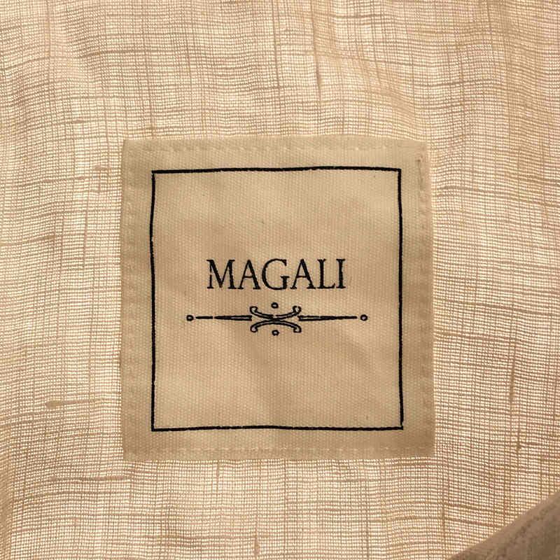 MAGALI / マガリ | リネン フリルブラウス | ベージュ | レディース｜kldclothing｜05