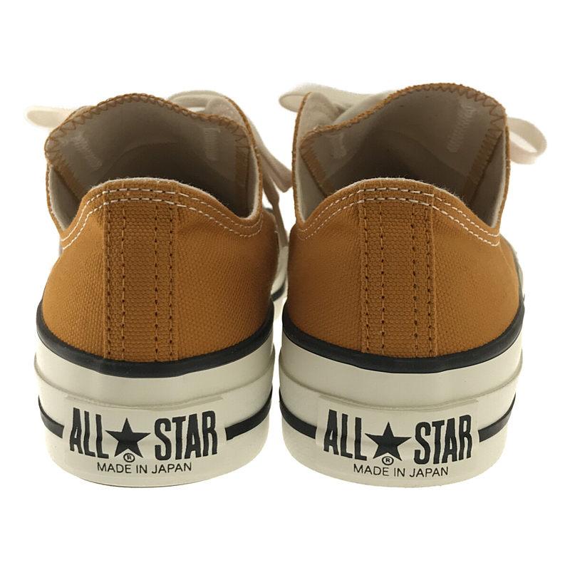 【新品】  CONVERSE / コンバース | CANVAS ALL STAR J OX MADE IN JAPAN キャンバス オールスター ローカット スニーカー | 4 1/2 | マスタード | レディース｜kldclothing｜03