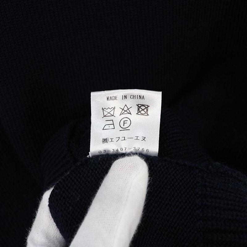 VONDEL / フォンデル | スリーブリブ ロングカフ タートルネックニット