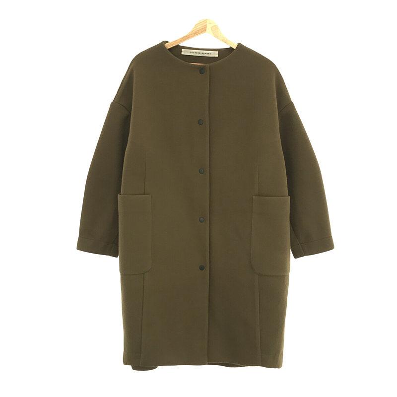COGTHEBIGSMOKE ROUND NECK コート　極美品 COGTHEBIGSMOKEのコート、 こんなコーディネートで。その1 伊藤