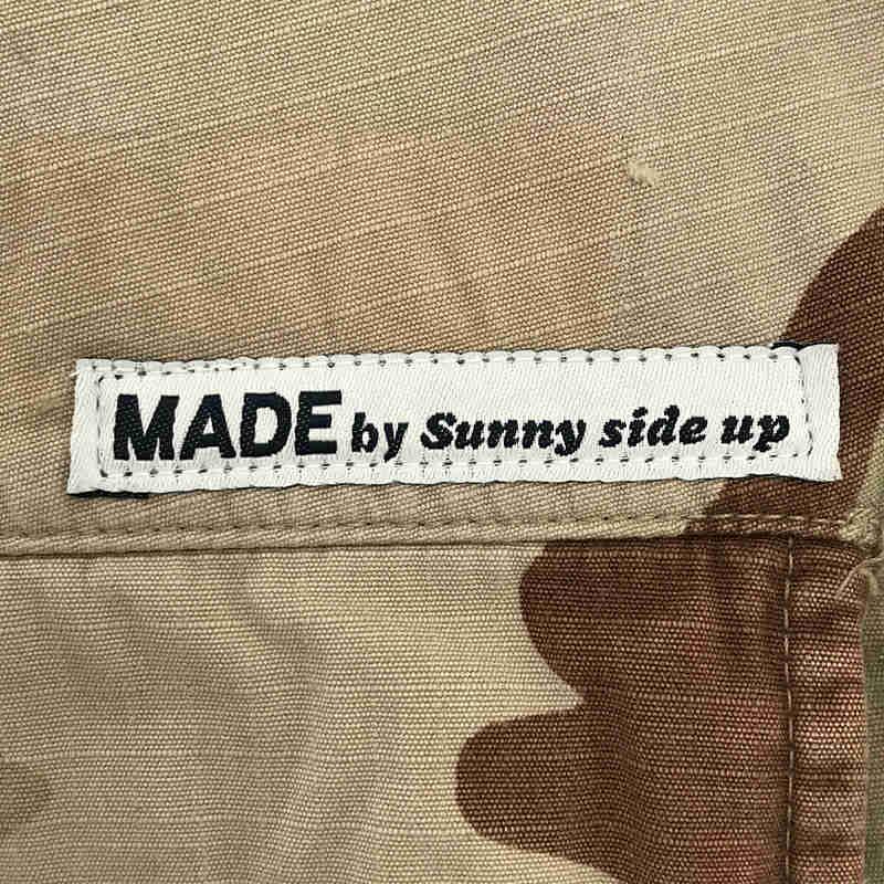 MADE by sunny side up / メイドバイサニーサイドアップ | 再構築 リメイク デザートカモ 迷彩 ミリタリー カーゴ パンツ | 3 | ベージュ | レディース｜kldclothing｜06
