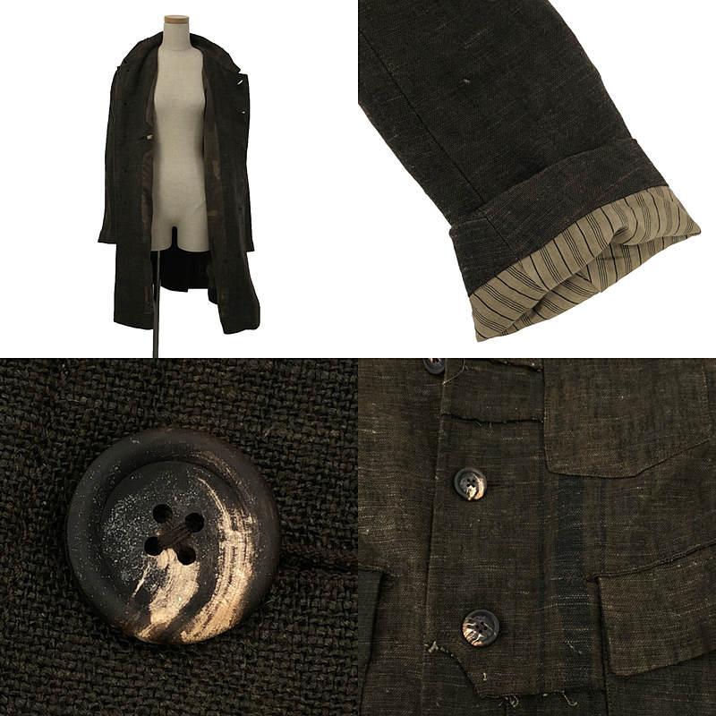 美品】 ziggy chen / ジギーチェン | 2023AW HEAVY LINEN SINGLE 美品】 ziggy chen / ジギーチェン | 2023AW HEAVY LINEN SINGLE
