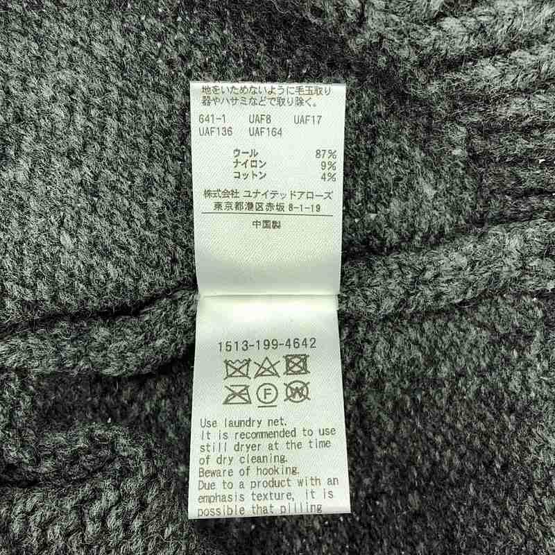 UNITED ARROWS / ユナイテッドアローズ | ノルディック セーター ニット | F | グレー | レディース | UNITED ARROWS | 05