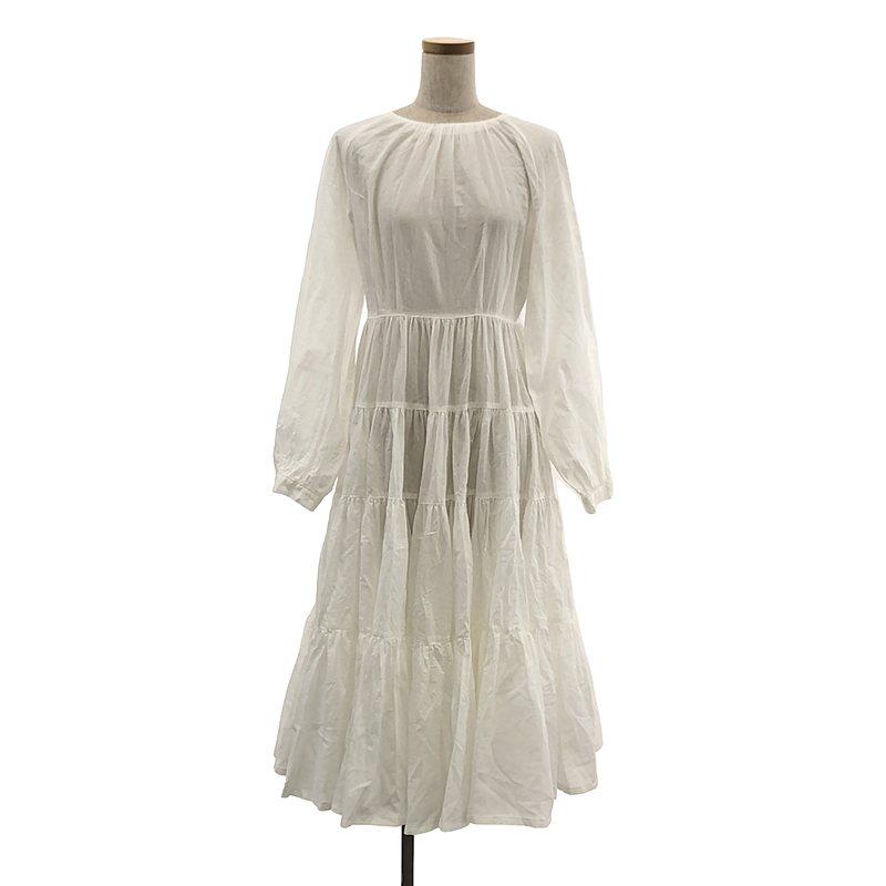 foufou / フーフー | 【THE DRESS #29】 raglan sleeves tiered dress 