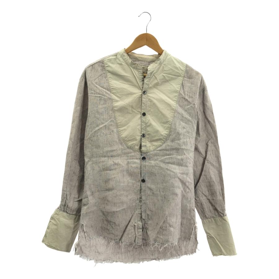 GREG LAUREN / グレッグローレン STUDIO BIB LIGHT SHIRT リネン