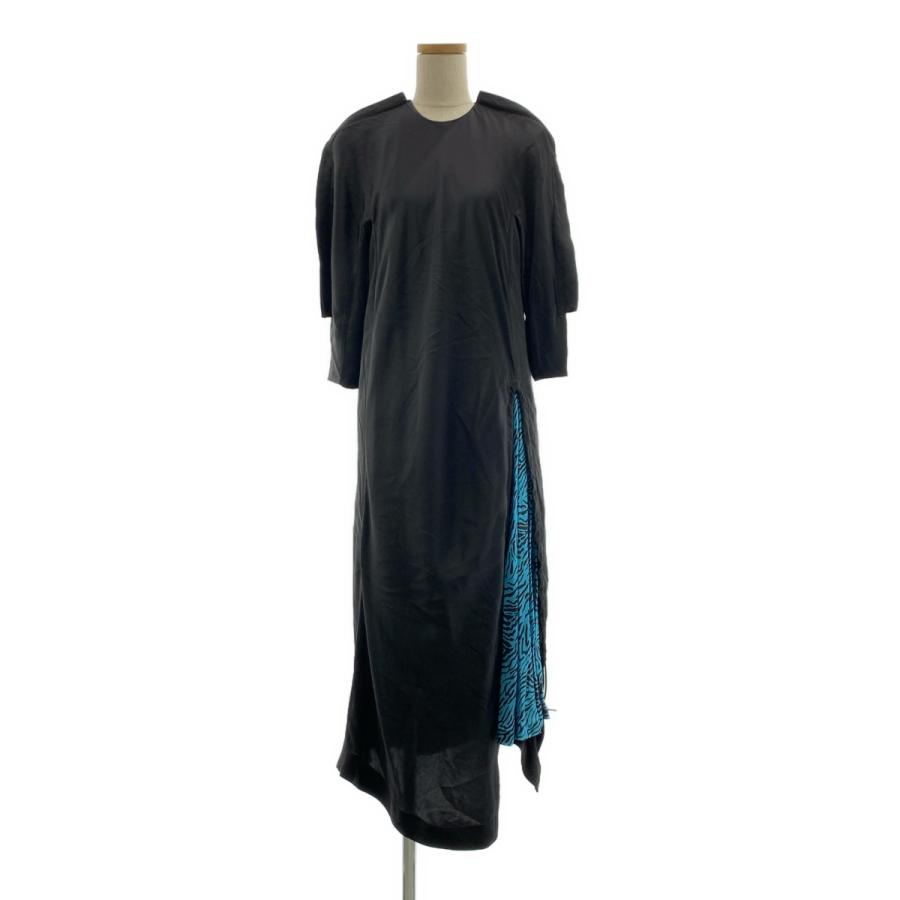 TOGA PULLA（トーガ プルラ） ACETATE SATIN DRESS / ドローストリング 