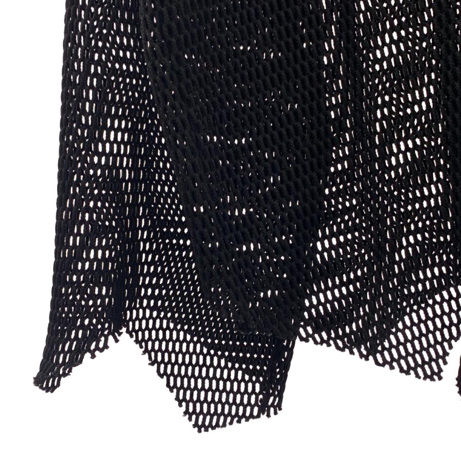 ブラックコムデギャルソン 変形メッシュ カットオフ カットソー S ブラック BLACK COMME des GARCONS / ブラックコムデギャルソン 変形 メッシュ T