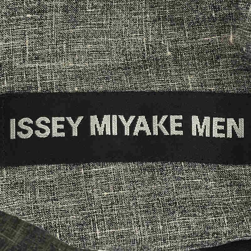 ISSEY MIYAKE MEN / イッセイミヤケメン | 2020SS | リネン リバーシブル ジャケット | 3 | ブラック/グレー | メンズ｜kldclothing｜05