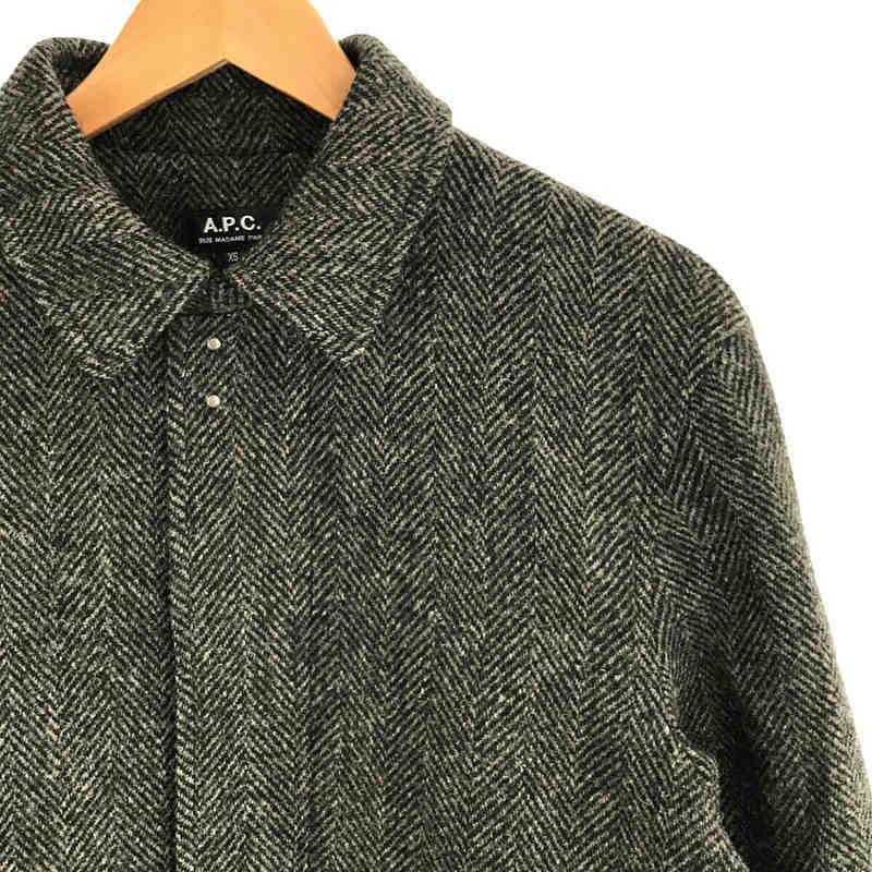 美品】 A.P.C. / アーペーセー | × Harris Tweed ハリスツイード チン