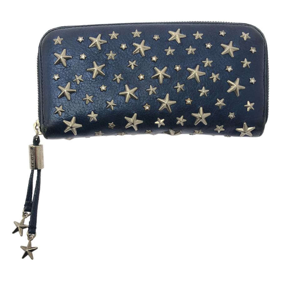 JIMMY CHOO（ジミーチュウ） ロックスタッズ ラウンドジップ ロング