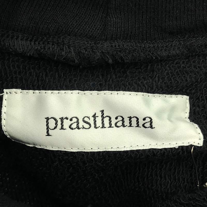 新品】 prasthana / プラスターナ | cross neck parka M ブラック
