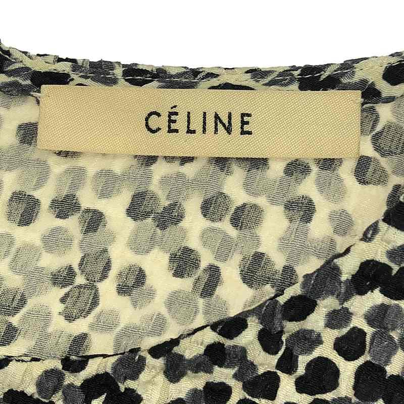 CELINE（セリーヌ） | フィービー期 総柄 プルオーバーワンピース | 40