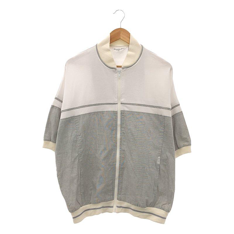 Christian Dior グレー ジップアップカーディガン Christian Dior グレー ジップアップカーディガン