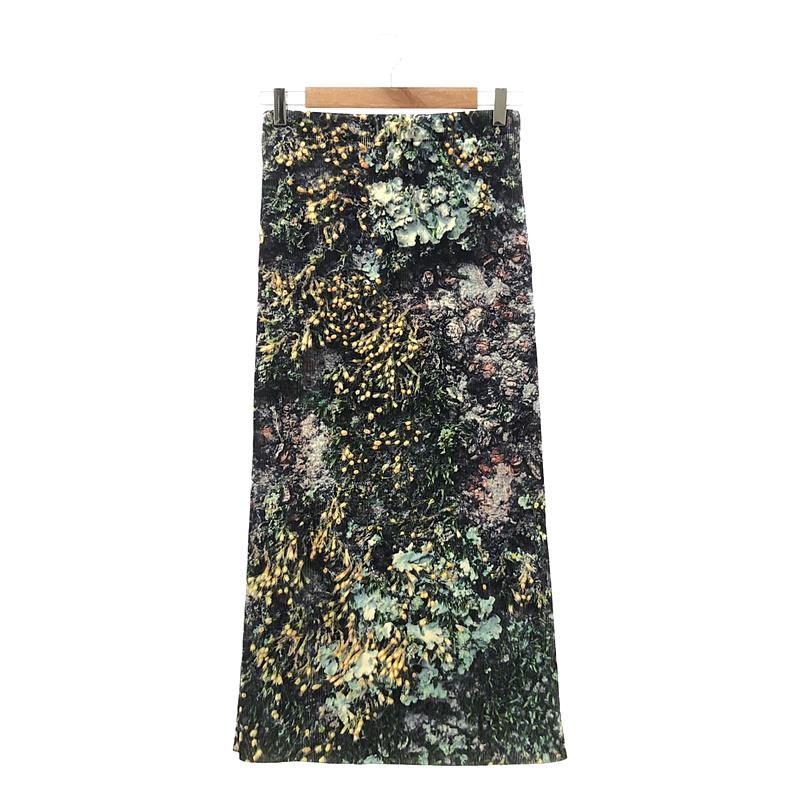 美品】 NON TOKYO / ノントーキョー | 総柄 プリント ロングスカート F  