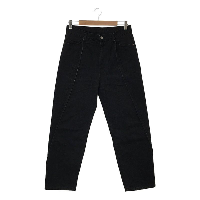 stein / シュタイン | RECONSTRUCTION DENIM JEANS ブラックデニム 