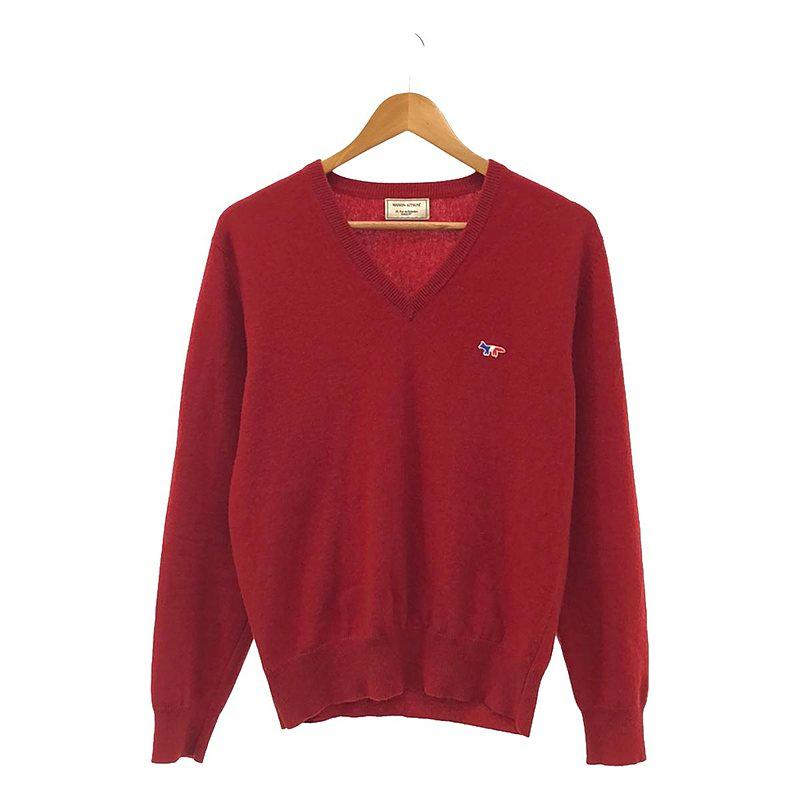 MAISON KITSUNE / メゾンキツネ | カシミヤ100% トリコロール MAISON KITSUNE / メゾンキツネ | カシミヤ100% トリコロール