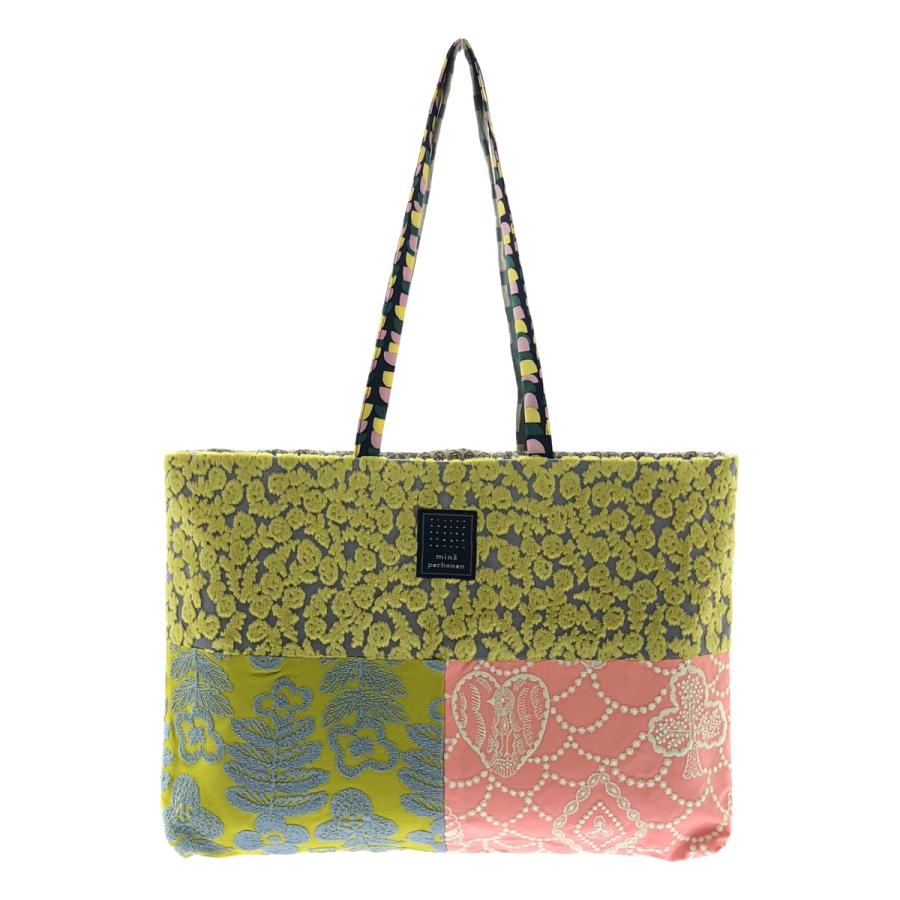 ハンドメイド トートバッグ ミナペルホネンpath mina perhonen（ミナペルホネン） maisema bag パッチワーク トート