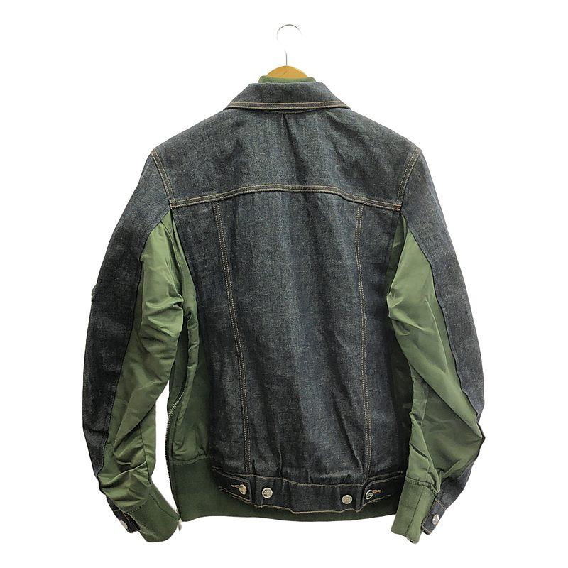 sacai / サカイ | × A.P.C EIMI Denim Jacket MA-1 デニム sacai / サカイ | × A.P.C EIMI Denim Jacket MA-1 デニム