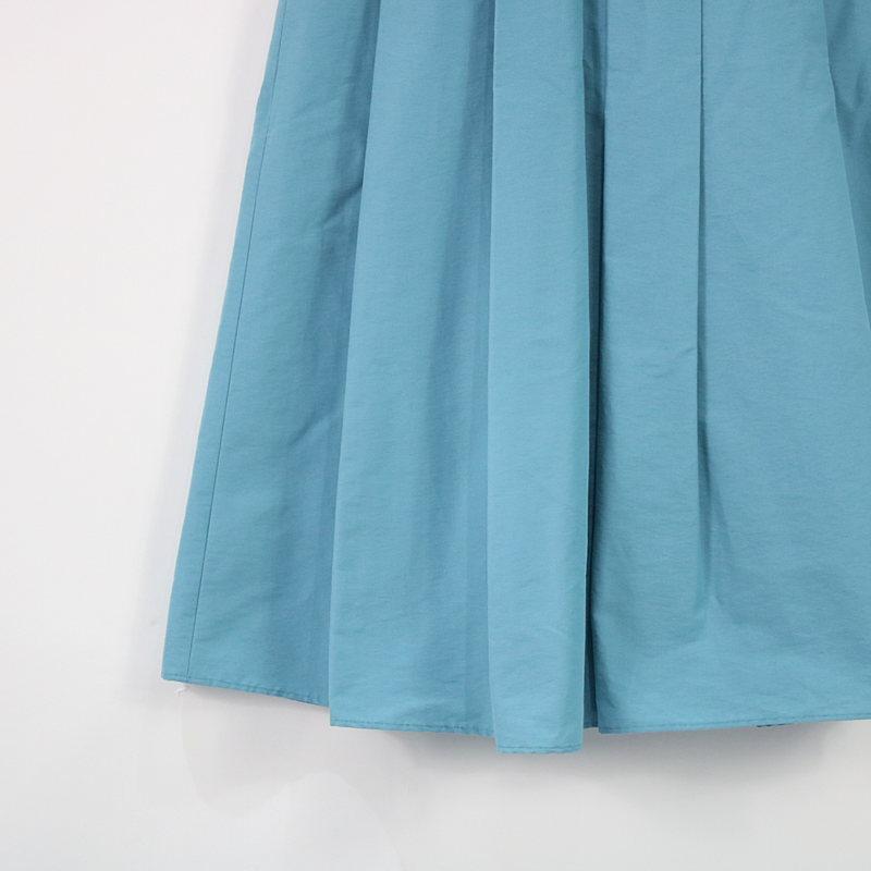 ELIN 【美品】 / エリン | ロング フレアスカート 36 ブルー : KLD  