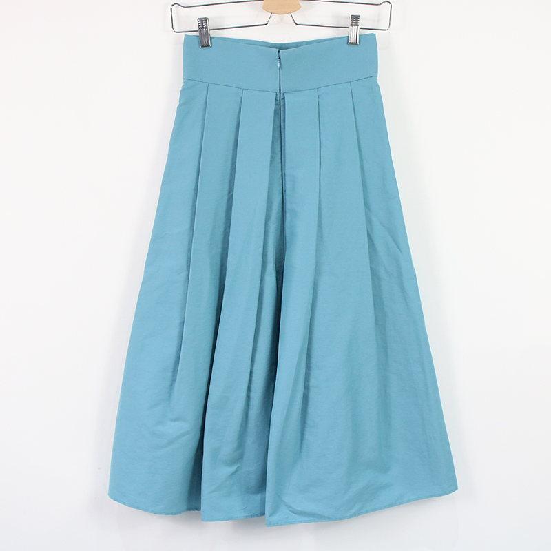 美品】 ELIN / エリン | ロング フレアスカート | 36 | ブルー  