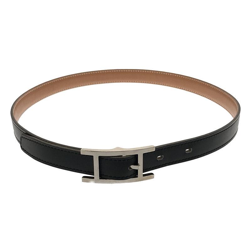 【美品】 HERMES / エルメス | フランス製 刻印C アピ リバーシブル Hバックル レザー ベルト | 65 | ブラック | レディース  :yy278xiqgi5r:KLD ヤフーショッピング店 - 通販 - Yahoo!ショッピング