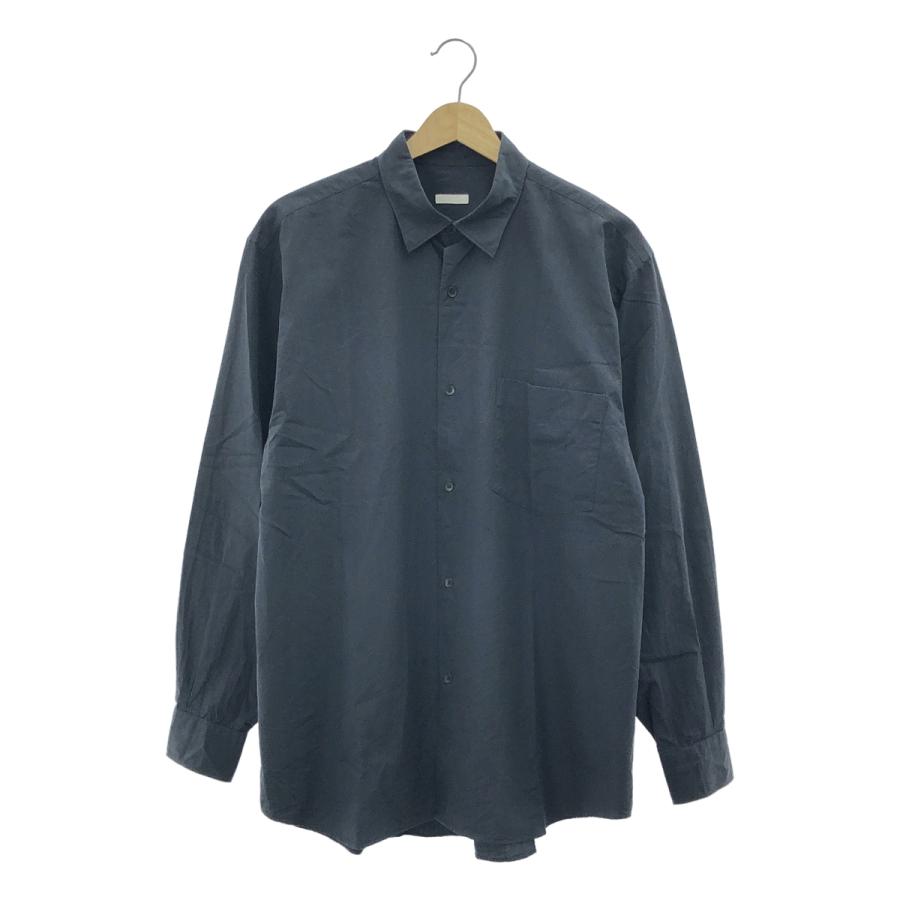 COMOLI コモリシャツ　ネイビー　2024ss サイズ5 コモリ (COMOLI) シャツ ネイビーのサイズ感】身長別のサイズ感