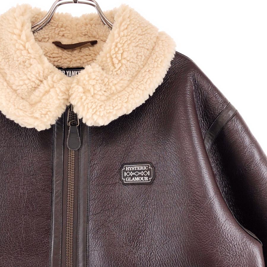 HYSTERIC GLAMOUR（ヒステリックグラマー） B-3 フェイクレザー