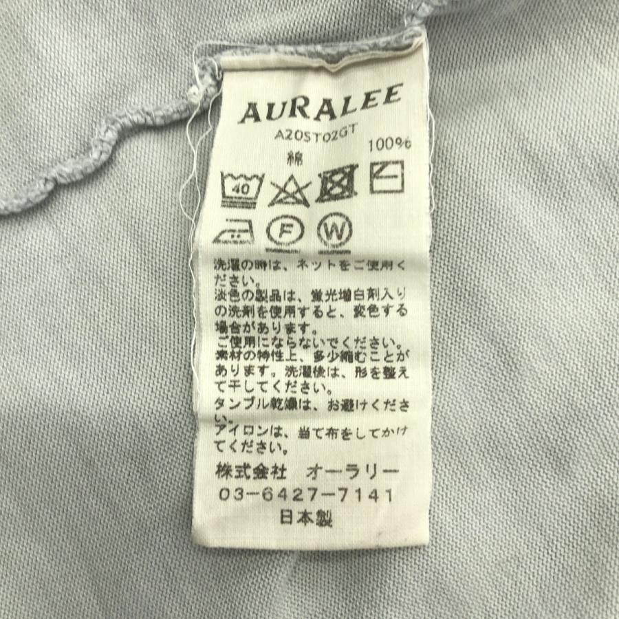 AURALEE / オーラリー | 2020SS LUSTER PLAITING TEE ラスター