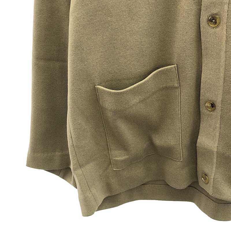 【美品】  stein / シュタイン | 2022SS | COTTON CASHMERE KNIT JACKET コットンカシミヤ ニットジャケット | S | ベージュ | メンズ 美品】 stein / シュタイン | 2022SS COTTON CASHMERE KNIT JACKET