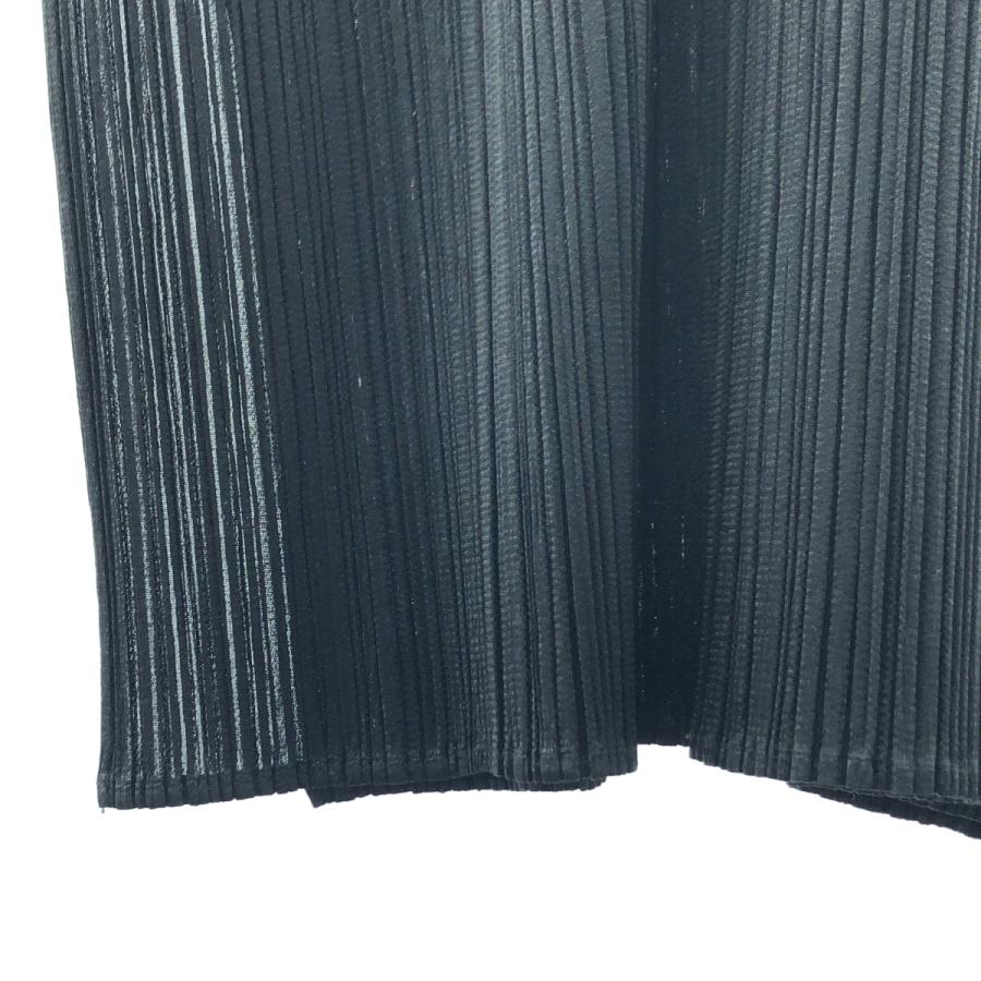 ISSEY MIYAKE プリーツプリーズ 黒ノースリーブ Pleats Please Issey Miyake ノースリーブ プリーツドレス