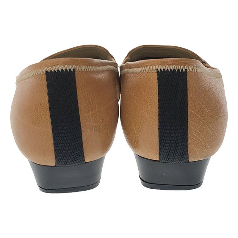 PRADA / プラダ | レザー ローファー パンプス 36 ブラウン