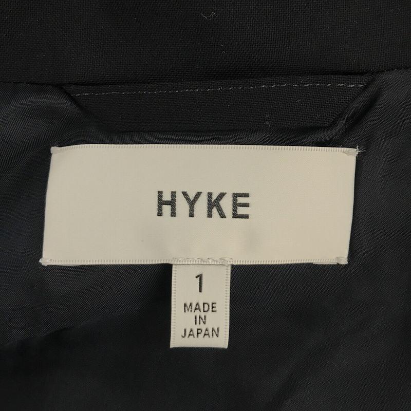 【美品】  HYKE / ハイク | ウール エポーレット付き ステンカラーコート | 1 | ネイビー | レディース｜kldclothing｜06