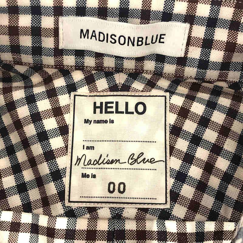 MADISON BLUE / マディソンブルー | SLEEVELESS MADISON GINGHAM SHIRT スリーブレス ギンガムチェック シャツ | 0｜kldclothing｜05