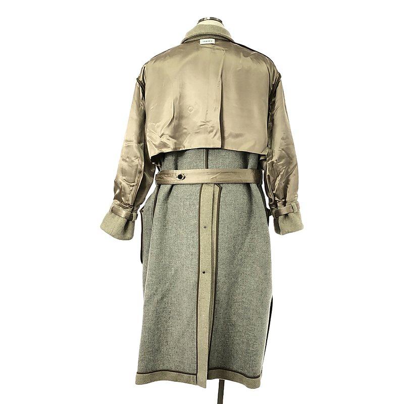 美品】 TANAKA / タナカ | 2022AW | THE COAT ウール リバーシブル 