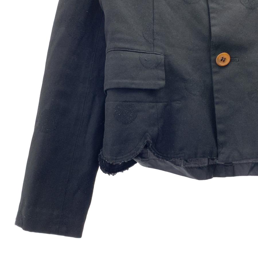 COMME des GARCONS / コムコム ポリエステル縮絨 ドット ラウンド